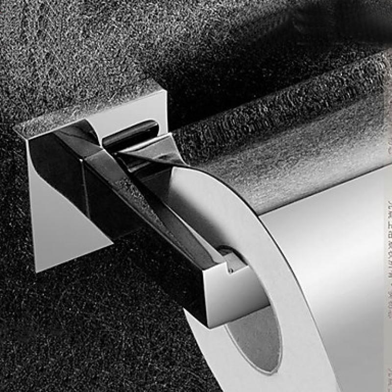  ,Toilet Paper Holder Stainless Steel Wall Mounted 160 x 145 x 65 mm (6.3 x 5.7 x 2.6") Stainless Steel Contemporary