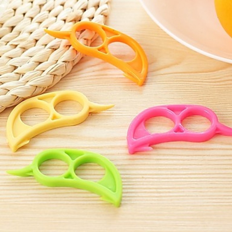 Dexterous Orange Lemon Fruit Peelers(Color Random)