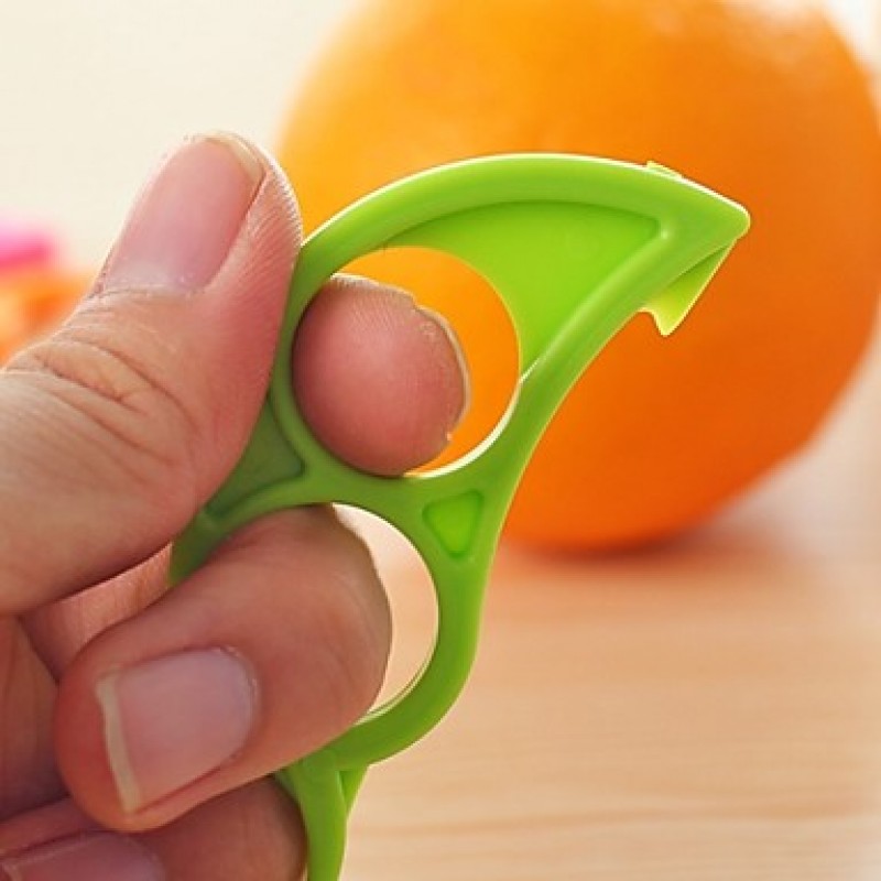 Dexterous Orange Lemon Fruit Peelers(Color Random)